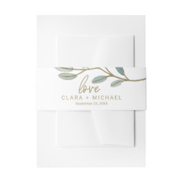 Cintas Para Invitaciones Banda Belly de la invitación a bodas con vino dora