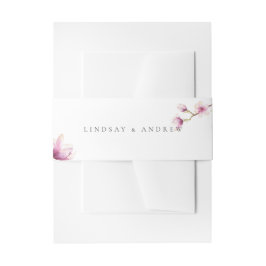 Cintas Para Invitaciones Banda Belly de la invitación a la boda de la Magno