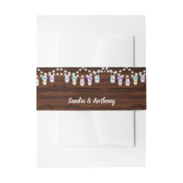 Cintas Para Invitaciones Banda Belly de la invitación a la boda rusa Mason 