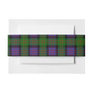 Cintas Para Invitaciones Banda Belly de MacDonald Scottish Tartan