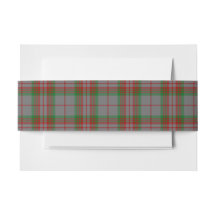 Banda Belly Gray Scottish Tartan