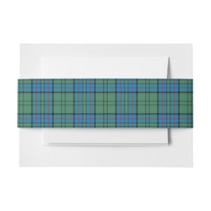 Cintas Para Invitaciones Banda Belly Lockhart Scottish Tartan