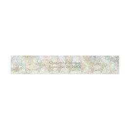 Cintas Para Invitaciones Banda Belly personalizada de Bodas rusos