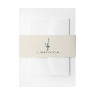 Cintas Para Invitaciones Banda Belly Saguaro Cactus