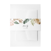 Banda Belly tropical exuberante - Retrato de 2" x 