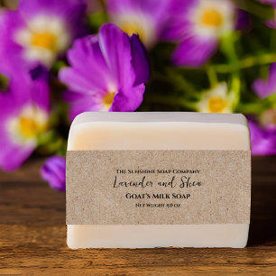 Cintas Para Invitaciones Banda de Belly de jabón Minimalista estilo papel K