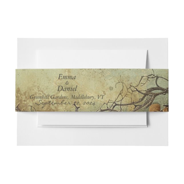 Cintas Para Invitaciones Banda de Belly Invitación de Hobbiton Haven (Anverso Ejemplo)