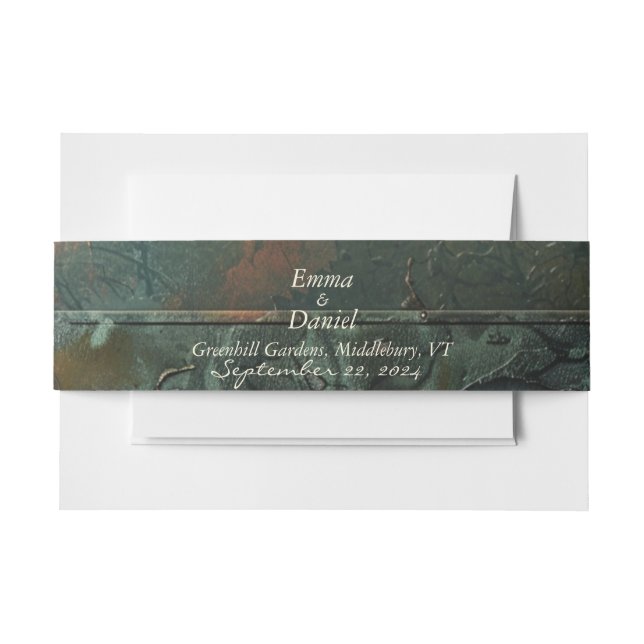 Cintas Para Invitaciones Banda de Belly Invitación de Hobbiton Haven (Anverso Ejemplo)