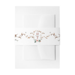 Cintas Para Invitaciones Banda de invitación a la caída romántica