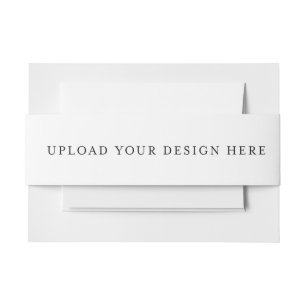 Cintas Para Invitaciones Banda de la biela de la invitación - Paisaje de 2"