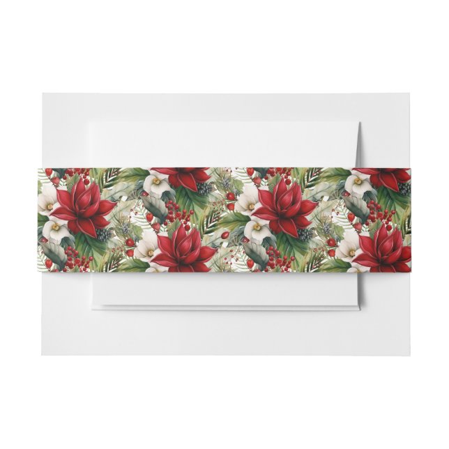 Cintas Para Invitaciones Banda de la viga de la invitación del personalizad (Anverso Ejemplo)