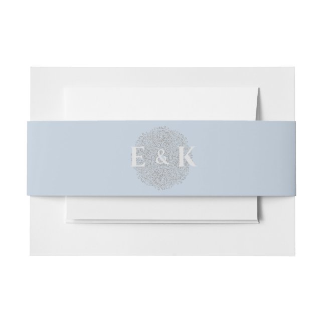 Cintas Para Invitaciones Banda de la viga de la invitación del personalizad (Anverso Ejemplo)