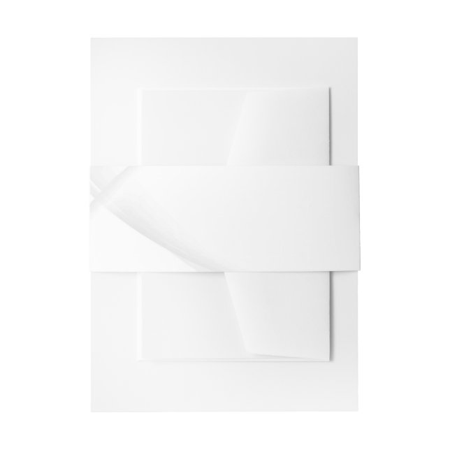 Cintas Para Invitaciones Banda de la viga de la invitación estadounidense a (Anverso Ejemplo)