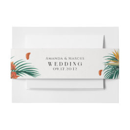 Cintas Para Invitaciones Banda de vientre de invitación