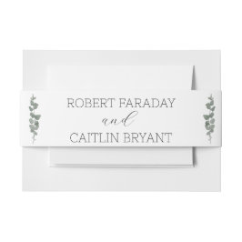 Cintas Para Invitaciones Banda de vientre de invitación