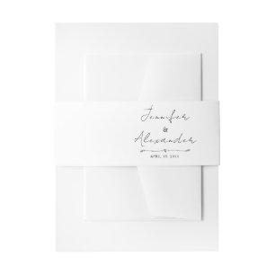 Cintas Para Invitaciones Banda de vientre de invitación