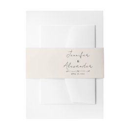 Cintas Para Invitaciones Banda de vientre de invitación