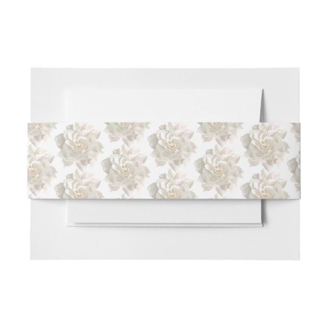 Cintas Para Invitaciones Banda de vientre de invitación (Anverso Ejemplo)