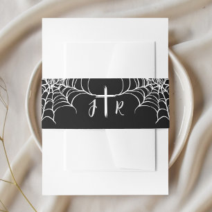 Cintas Para Invitaciones Banda de Vientre de Invitación de Boda de Hallowee