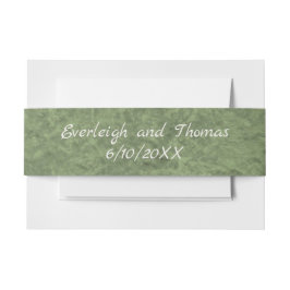 Cintas Para Invitaciones Banda del cinturón de invitaciones para monograma 