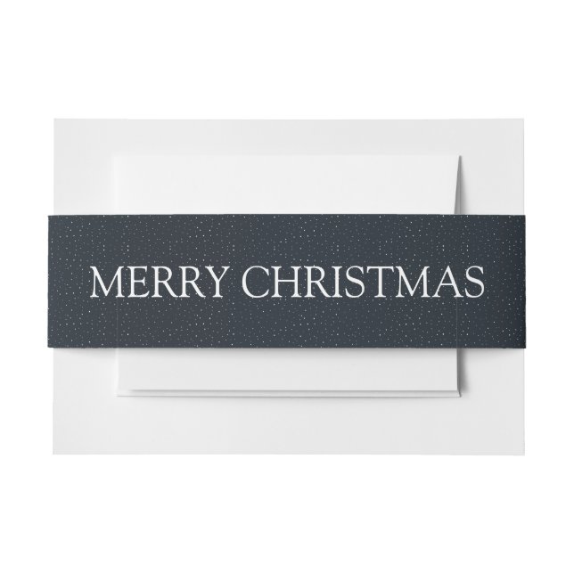 Cintas Para Invitaciones Banda del cinturón de la invitación estrellada noc (Anverso Ejemplo)