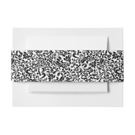 Cintas Para Invitaciones Banda elegante de invitaciones a bodas