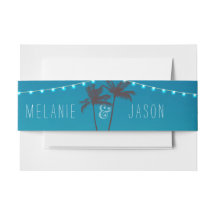 Banda tropical del Belly de la invitación de la