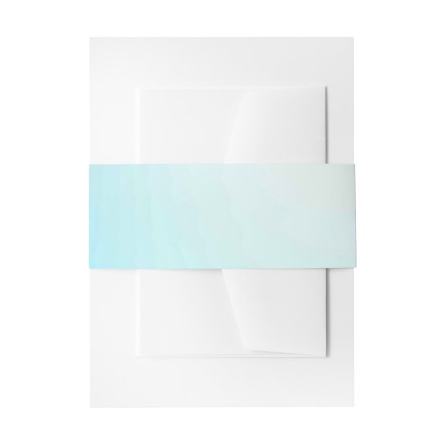 Cintas Para Invitaciones Banda ventral de invitación americana de color sól (Anverso Ejemplo)