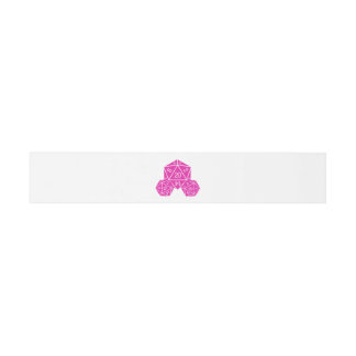 Cintas Para Invitaciones Bandas Belly Bodas rosadas D20