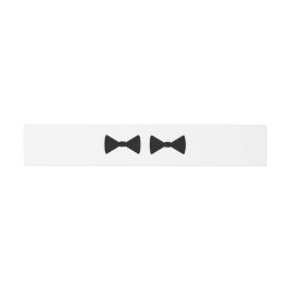 Cintas Para Invitaciones Bandas Belly de "Doble Bow Ties"
