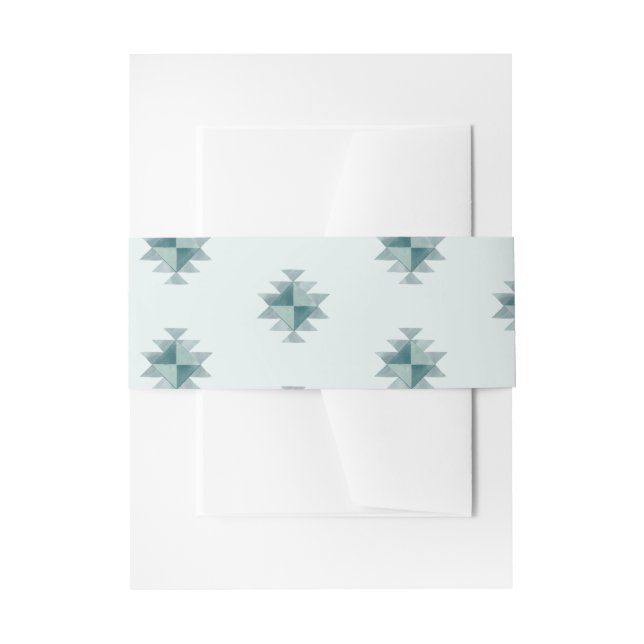 Cintas Para Invitaciones Bandas Belly de estilo de rancho (Anverso Ejemplo)