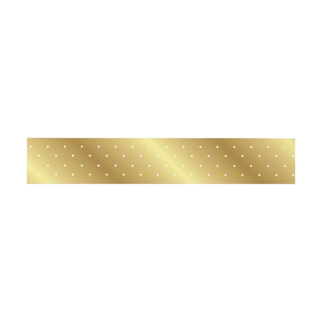 Cintas Para Invitaciones Bandas Belly Gold"Bandas Belly Gold (Superficie plana)