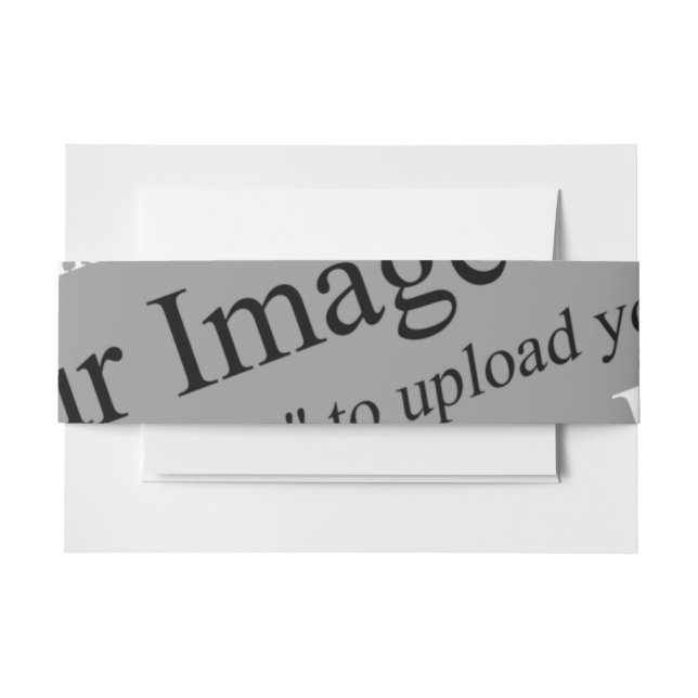 Cintas Para Invitaciones Bandas de invitación (Anverso Ejemplo)