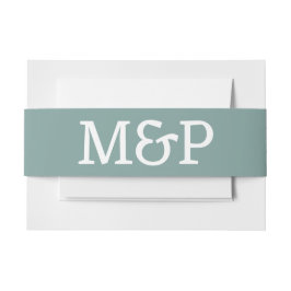 Cintas Para Invitaciones Beach Vibe Verde azulado