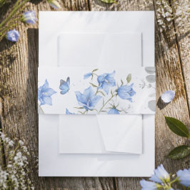 Cintas Para Invitaciones Bellflower Boda Bellyband