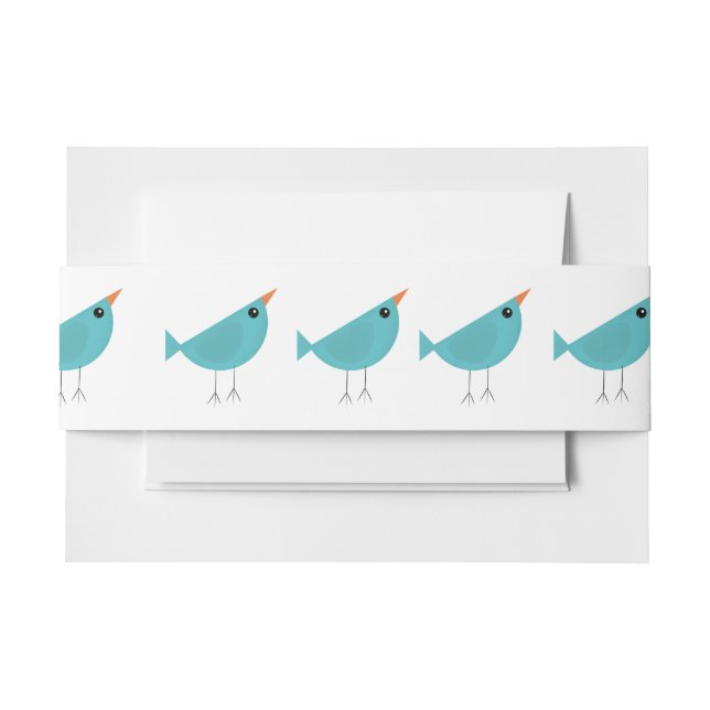 Cintas Para Invitaciones Birdy (Anverso Ejemplo)