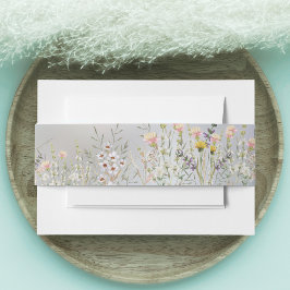 Cintas Para Invitaciones Blissful Blooms Boda