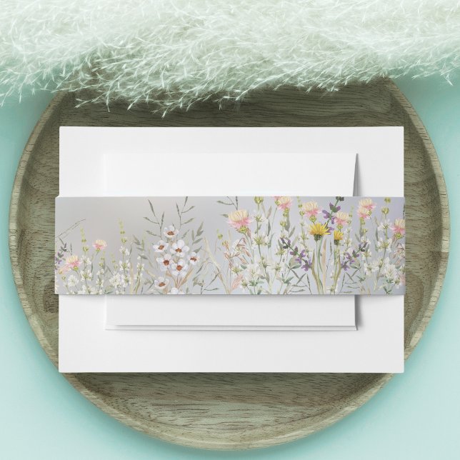 Cintas Para Invitaciones Blissful Blooms Boda (Subido por el creador)