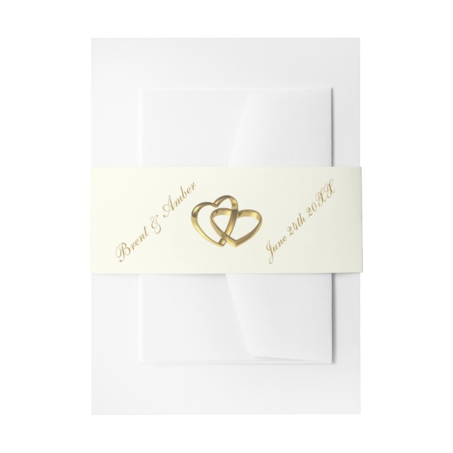 Cintas Para Invitaciones Boda (Anverso Ejemplo)