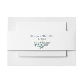 Cintas Para Invitaciones Boda Anemone Bouquet Floral Elegante