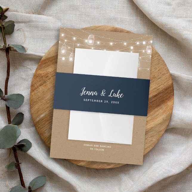 Cintas Para Invitaciones Boda Azul de la Marina Rusa (Subido por el creador)