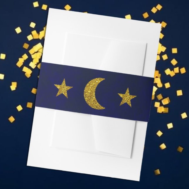 Cintas Para Invitaciones Boda bajo el cielo nocturno celestial (Subido por el creador)