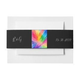 Cintas Para Invitaciones boda bisexual lgbtq