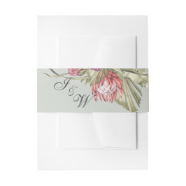 Cintas Para Invitaciones Boda Boho Tropical Sage