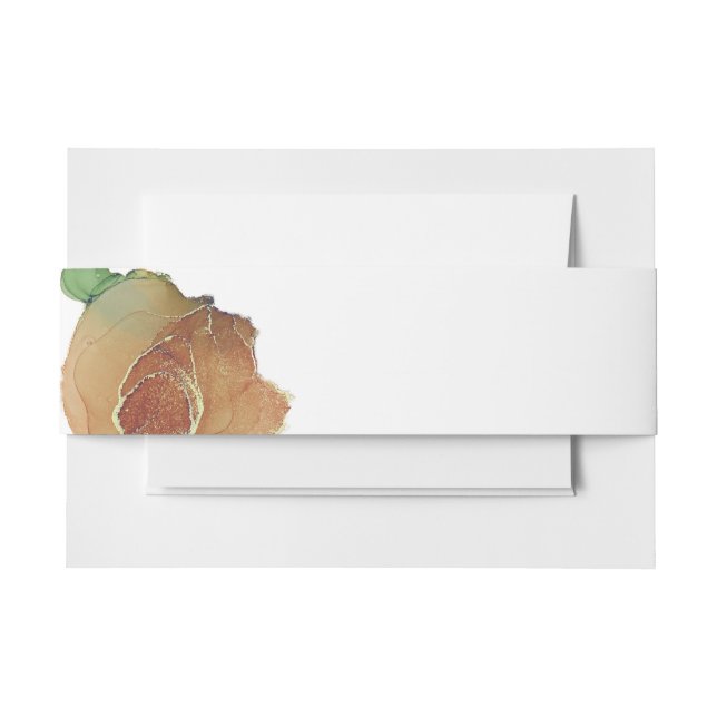 Cintas Para Invitaciones Boda Botánico Simple (Anverso Ejemplo)