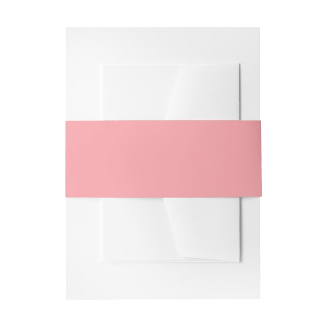 Cintas Para Invitaciones Boda Burbuja de Goma Rubor  (Anverso Ejemplo)