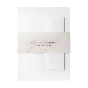 Cintas Para Invitaciones Boda de acuarela Rustic Retro