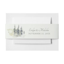 Boda de Árboles Evergreen Trees de Madera Alta