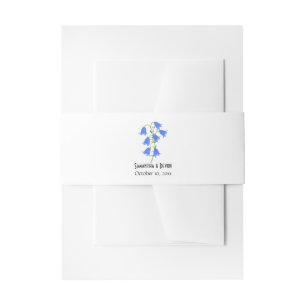 Cintas Para Invitaciones Boda de Bluebells