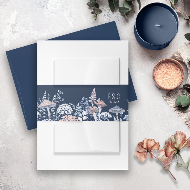 Cintas Para Invitaciones Boda de borde silvestre y caprichoso ID110 (Subido por el creador)
